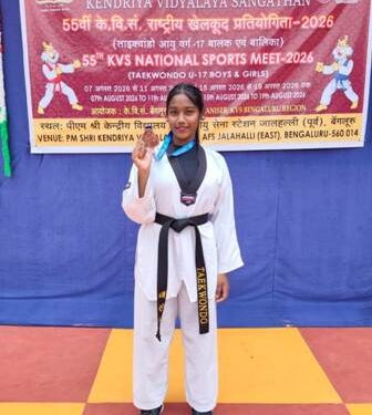 କେନ୍ଦ୍ରୀୟ ବିଦ୍ୟାଳୟ ଜାତୀୟ ସ୍ତରୀୟ ତାଇକୋନ୍ଡୁ ପ୍ରତିଯୋଗୀତାରେ ଜିଲ୍ଲା ଡାଇକୋଡୁ ଅନୁଷ୍ଠାନ,ଗଜପତି ଛାତ୍ରୀର ସଫଳତା