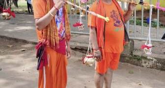 ଶ୍ରାବଣ ସୋମବାରରେ ଜଳାଭିଷେକ ପାଇଁ କାଉଡ଼ିଆଙ୍କ ପ୍ରବଳ ଭିଡ଼ : ସମଗ୍ର ଶୈବ ପୀଠ ଚଳ ଚଞ୍ଚଳ