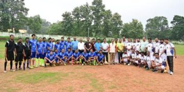 ଜାତୀୟ କ୍ରୀଡ଼ା ଦିବସ ପାଳନ ଅବସରରେ ପ୍ରଦର୍ଶନୀ ଫୁଟବଲ୍‌ ପ୍ରତିଯୋଗୀତା : ପ୍ରଶାସନ ଏକାଦଶ ବିଜୟୀ