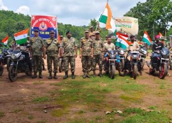 ସ୍ୱାଧୀନତା ଦିବସ ଅବସରରେ ବିଏସଏଫ୍ ପକ୍ଷରୁ ‘ବନ୍ଦେ ମାତରମ୍’ ବାଇକ୍ ରାଲି