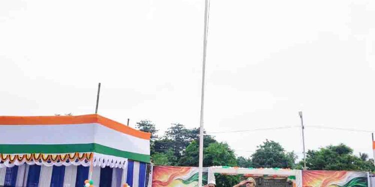 ଖୋର୍ଦ୍ଧା ରୋଡ୍ ମଣ୍ଡଳ ଦ୍ୱାରା ୮୦ତମ ସ୍ୱାଧୀନତା ଦିବସ ପାଳିତ 