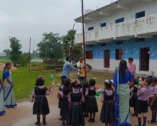 କିଙ୍ଗ ପବ୍ଲିକ ଇଂଲିଶ ମିଡିୟମ ସ୍କୁଲ ରେ ୮୦ତମ ସ୍ଵଧାନତା ଦିବସ ପାଳିତ
