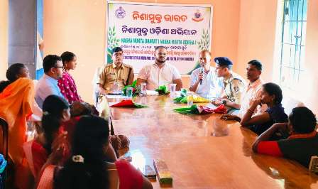 ସ୍ଵାଭିମାନ ଅଞ୍ଚଳରେ ନିଶାମୁକ୍ତ ଭାରତ ଅଭିଯାନ : ନିଶାମୁକ୍ତ ସମାଜ ଓ ବିକଳ୍ପ ଜୀବିକା ଗଠନ ପାଇଁ ଜିଲ୍ଲାପାଳଙ୍କ ଆହ୍ଵାନ