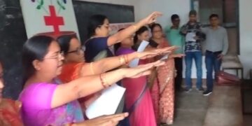 ନୟାଗଡ ପ୍ରଜା ମଣ୍ଡଳ ମହିଳା ମହାବିଦ୍ୟାଳୟରେ ନିଶା ନିବାରଣ ରାଷ୍ଟ୍ରୀୟ ଶପଥ କାର୍ଯ୍ୟକ୍ରମ ଅନୁଷ୍ଠିତ