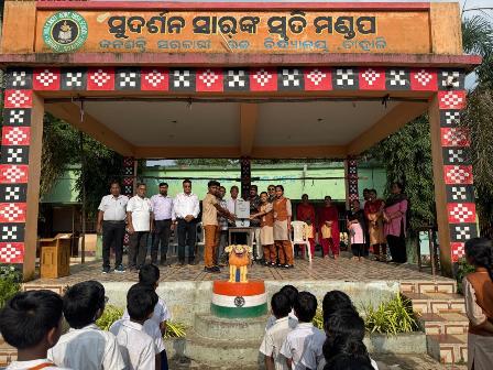 ଜନଶକ୍ତି ସରକାରୀ ଉଚ୍ଚ ବିଦ୍ୟାଳୟରେ ରୋଟାରୀ କ୍ଲବ୍ ପକ୍ଷରୁ ୱାଟର ପ୍ୟୁରିଫାୟର ପ୍ରଦାନ