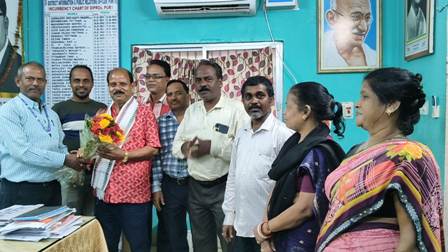 ସୂଚନା ବିଭାଗର ନିକ୍ଷେପକଙ୍କୁ ଅବସର ସମ୍ବର୍ଦ୍ଧନା