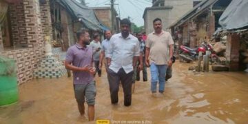 ପୁରୀ ଜିଲ୍ଲା ରେ ୧୪ ଟି ପଞ୍ଚାୟତ ର ୧୯ ଟି ଗ୍ରାମ ବନ୍ୟା ପ୍ରଭାବିତ