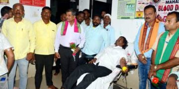 ପୁରୀ ବିଚ୍ ମହାସଂଘ ତରଫରୁ ରକ୍ତଦାନ ଶିବିର