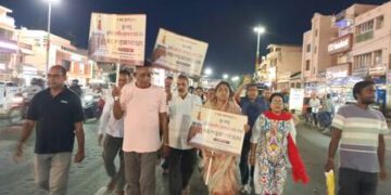 ୧୪୫ ଦିନରେ ପହଞ୍ଚିଲା ପୁରୀବାସୀଙ୍କ ନୀରବ ସତ୍ୟାଗ୍ରହ ସଚେତନତା ପଦଯାତ୍ରା