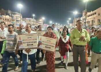 ମହାପ୍ରଭୁଙ୍କ ଦର୍ଶନ ଦାବିରେ ୧୪୬ ଦିନରେ ପୁରୀବାସୀଙ୍କ ନୀରବ ସତ୍ୟାଗ୍ରହ ପଦଯାତ୍ରା