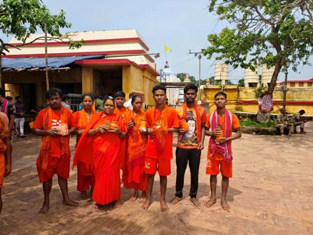 ଶ୍ରାବଣ ମାସର ଶେଷ ସୋମବାରରେ ପୁରୀରେ ଶାନ୍ତିପୂର୍ଣ୍ଣ ଭାବେ ସମ୍ପନ୍ନ ହୋଇଛି ଜଳାଲାଗି ନୀତି