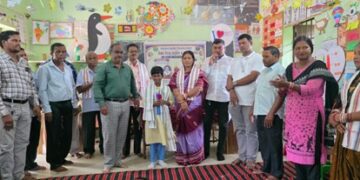ବଜ୍ରକୋଟ ବିଦ୍ୟାଳୟରେ ସ୍ଥାନାନ୍ତରିତ ଶିକ୍ଷକଙ୍କୁ ସେବା ସମ୍ବର୍ଦ୍ଧନା