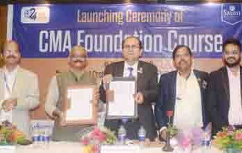 ସୃଷ୍ଟି ଏକାଡେମୀରେ CMA ଫାଉଣ୍ଡେସନ୍ କୋଚିଂ ପାଇଁ ICMAI ସହ ଆକ୍ରେଡିଟେସନ୍ ଚୁକ୍ତି