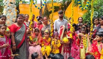 ଆଦର୍ଶ ଶିଶୁ ନିକେତନ ପକ୍ଷରୁ ପବିତ୍ର ଜନ୍ମାଷ୍ଟମୀ ଉତ୍ସଵ ଧୁମ୍ ଧାମରେ ପାଳିତ