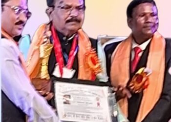ଅଭିନେତା ମୁକ୍ତିକାନ୍ତ ମହାପାତ୍ର ଅନ୍ତଃରାଷ୍ଟ୍ରୀୟ ଗୈାରବ -୨୦୨୬ ସମ୍ମାନରେ ସମ୍ମାନିତ