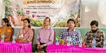 ଗୋଷାଣୀ ବ୍ଲକ ଗୁରାଣ୍ଡି ଠାରେ ସେଞ୍ଚୁରିଆନ୍ ବିଶ୍ୱବିଦ୍ୟାଳୟ (ସି.ୟୁ.ଟି.ଏମ୍.), – ଅମୃତ ଇଣ୍ଟର୍ଣ୍ଣସିପ୍ କାର୍ଯ୍ୟକ୍ରମ ଅଧୀନରେ କିଷାନ ମେଳା ଅନୁଷ୍ଠିତ