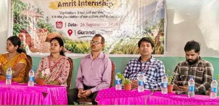 ଗୋଷାଣୀ ବ୍ଲକ ଗୁରାଣ୍ଡି ଠାରେ ସେଞ୍ଚୁରିଆନ୍ ବିଶ୍ୱବିଦ୍ୟାଳୟ (ସି.ୟୁ.ଟି.ଏମ୍.), – ଅମୃତ ଇଣ୍ଟର୍ଣ୍ଣସିପ୍ କାର୍ଯ୍ୟକ୍ରମ ଅଧୀନରେ କିଷାନ ମେଳା ଅନୁଷ୍ଠିତ