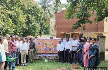ସେବା ସଂକଳ୍ପ ଅଭିଯାନ ନିମନ୍ତେ ଜଳ ସମ୍ପଦ ବିଭାଗର ୱାଲମି ପରିସରରେ ବୃକ୍ଷରୋପଣ କାର୍ଯ୍ୟକ୍ରମ