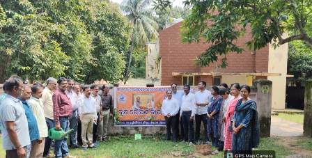 ସେବା ସଂକଳ୍ପ ଅଭିଯାନ ନିମନ୍ତେ ଜଳ ସମ୍ପଦ ବିଭାଗର ୱାଲମି ପରିସରରେ ବୃକ୍ଷରୋପଣ କାର୍ଯ୍ୟକ୍ରମ