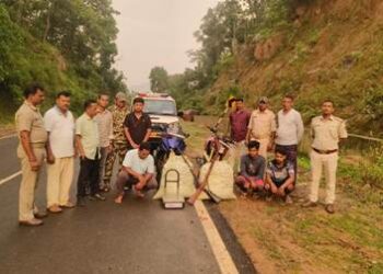 ଗଞ୍ଜେଇ ସହ ଦୁଇଟି ଦେଶୀ ନିର୍ମିତ ବନ୍ଧୁକ, ବାଇକ ଜବତ : ତିନି କୁଖ୍ୟାତ ଡକାୟତ ଗିରଫ