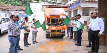 TPSODL Flags Off Solar Rath in Koraput