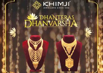 Khimji Jewellers Unveils ‘Dhanteras Dhanvarsha’ , a shower of festive offers across its collections