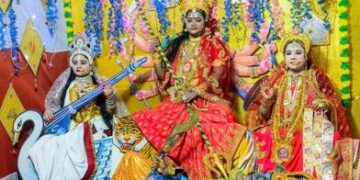 ସହିଦନଗର ଦୁର୍ଗାପୂଜା ମଣ୍ଡପରେ ବ୍ରହ୍ମାକୁମାରୀଜ୍ ପକ୍ଷରୁ “ଚୈତନ୍ୟ ଦେବୀ ଝାଙ୍କି” ଆକର୍ଷଣର କେନ୍ଦ୍ରବିନ୍ଦୁ