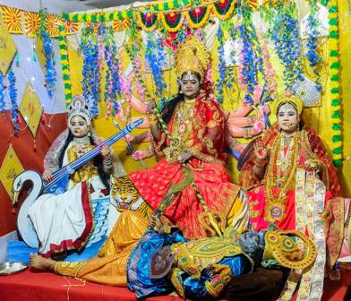ସହିଦନଗର ଦୁର୍ଗାପୂଜା ମଣ୍ଡପରେ ବ୍ରହ୍ମାକୁମାରୀଜ୍ ପକ୍ଷରୁ “ଚୈତନ୍ୟ ଦେବୀ ଝାଙ୍କି” ଆକର୍ଷଣର କେନ୍ଦ୍ରବିନ୍ଦୁ