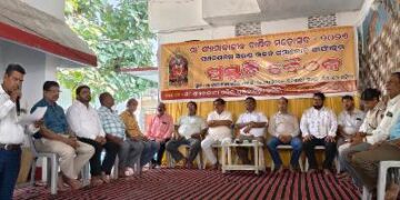 ମା,ଶ୍ୟାମାକାଳୀଙ୍କ ବାର୍ଷିକ ମହୋତ୍ସବ ଲାଗି ପ୍ରସ୍ତୁତି ବୈଠକ ଅନୁଷ୍ଠିତ