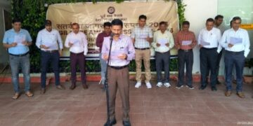 ଖୋର୍ଦ୍ଧା ରୋଡ୍ ମଣ୍ଡଳରେ ସତର୍କତା ସଚେତନତା ସପ୍ତାହ ଅବସରରେ କର୍ମଚାରୀଙ୍କ ଶପଥ ଗ୍ରହଣ