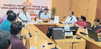 ଖୋର୍ଦ୍ଧାରୋଡ୍ ମଣ୍ଡଳ ଦ୍ୱାରା ସତର୍କତା ସଚେତନତା ସପ୍ତାହ ୨୦୨୬ ଅବସରରେ “ସମୃଦ୍ଧି ପାଇଁ ସତ୍ୟନିଷ୍ଠା” ଶୀର୍ଷକ ଆଲୋଚନା ଚକ୍ର ଆୟୋଜିତ