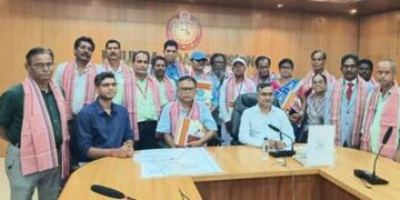 ଖୋର୍ଦ୍ଧାରୋଡ ମଣ୍ଡଳ ପକ୍ଷରୁ ଅବସରପ୍ରାପ୍ତ କର୍ମଚାରୀଙ୍କୁ ସମ୍ବର୍ଦ୍ଧନା