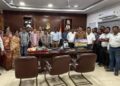 ଖୋର୍ଦ୍ଧାରୋଡ଼ ମଣ୍ଡଳରେ ବରିଷ୍ଠ ମଣ୍ଡଳ ବାଣିଜ୍ୟ ପ୍ରବନ୍ଧକ ଶ୍ରୀ ଅନିଲ କୁମାର ଏସ୍‌ଙ୍କୁ ବିଦାୟକାଳୀନ ସମ୍ବର୍ଦ୍ଧନା