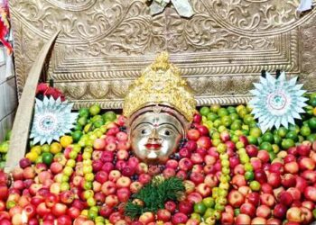 ନବରାତ୍ରର ପଞ୍ଚମ ଦିନରେ ମା’ ପାଟଖଣ୍ଡାଙ୍କ ସ୍କନ୍ଦମାତା ବେଶ : ଭକ୍ତିମୟ ପରିବେଶରେ ଚାଲିଛି ମା’ଙ୍କ ନବରାତ୍ର ପୂଜା