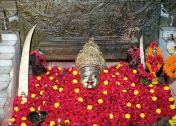 ମନ୍ଦାର ମାଳିନୀ ବେଶରେ ଦର୍ଶନ ଦେଲେ ମା’ ପାଟଖଣ୍ଡା : ଦର୍ଶନ ପାଇଁ ଭକ୍ତଙ୍କ ଭିଡ଼ – ପ୍ରସାଦ ଓ ପଣା ବଣ୍ଟନ