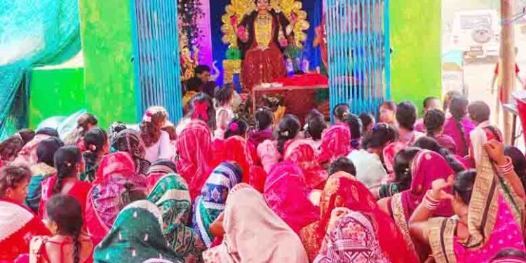 ୨୭ତମ ବର୍ଷରେ ଖଗସା ଗ୍ରାମରେ ମା’ ଗଜଲକ୍ଷ୍ମୀ ପୂଜା, ଭକ୍ତିରସରେ ବୁଡିଲା ଗାଁ