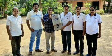 ଛାତ୍ରଛାତ୍ରୀଙ୍କ ପାଇଁ ଶୁଦ୍ଧ ପାନୀୟଜଳର ସୁବିଧା: କ୍ରିଦାଶପୁର ହାଇସ୍କୁଲକୁ ରୋଟାରୀ କ୍ଲବ୍ର ଆକ୍ୱାଗାର୍ଡ ଉପହାର