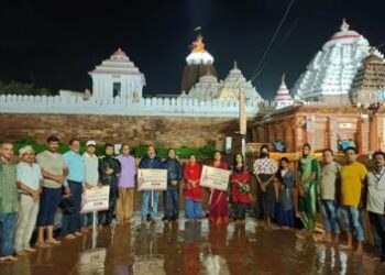 ପୁରୀବାସୀଙ୍କ ଶ୍ରୀମନ୍ଦିର ପ୍ରବେଶ ଓ ଦର୍ଶନ ଅଧିକାର ଦାବିରେ ଚାଲିଥିବା ସଚେତନତା ପଦଯାତ୍ରା ୨୧୦ ଦିନରେ