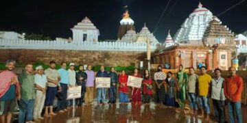 ପୁରୀବାସୀଙ୍କ ଶ୍ରୀମନ୍ଦିର ପ୍ରବେଶ ଓ ଦର୍ଶନ ଅଧିକାର ଦାବିରେ ଚାଲିଥିବା ସଚେତନତା ପଦଯାତ୍ରା ୨୧୦ ଦିନରେ