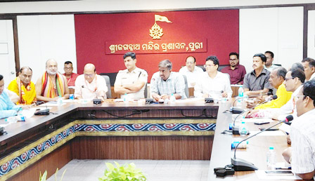 ଛତିଶା ନିଯୋଗ ବୈଠକରେ କାର୍ତ୍ତିକ ମାସ ନୀତି ନିର୍ଘଣ୍ଟ ଚୁଡାନ୍ତ