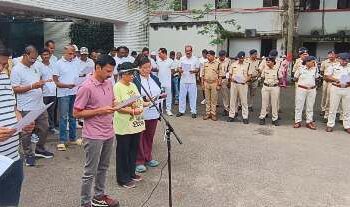 ଖୋର୍ଦ୍ଧାରୋଡ ରେଳମଣ୍ଡଳରେ ରାଷ୍ଟ୍ରୀୟ ଏକତା ଦିବସ ପାଳିତ