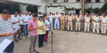 ଖୋର୍ଦ୍ଧାରୋଡ ରେଳମଣ୍ଡଳରେ ରାଷ୍ଟ୍ରୀୟ ଏକତା ଦିବସ ପାଳିତ